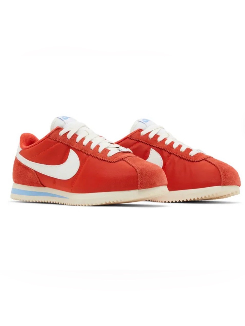 Nike Cortez Sneakers in Red and White